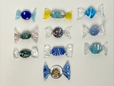 Murano Style Hand-Blown Art Glass Candy Decorative Pieces (Lot of 4 Auction Lots) — listing 4
