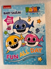 Pinkfong Baby Shark Kids Water Bottle with Flip-Up Straw Lid