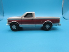 Vintage Die-Cast Yellow Pickup Truck with Side Decal — listing 2