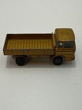 Vintage Matchbox Superfast Yellow Cab Flatbed / Tip Truck, Made in England — listing 6