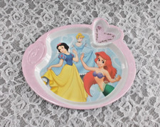 Zak Designs Disney Princess Melamine Dinner Plate (Belle, Ariel, Rapunzel) — listing 6