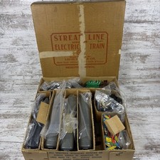 Marx Vintage Tin Litho Windup Train Set - New York Central Locomotive, Tender & Pullman Montclair Passenger Car — listing 3