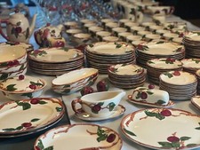 Franciscan Apple 123-Piece Dinnerware Set, Hand Decorated Earthenware — listing 6