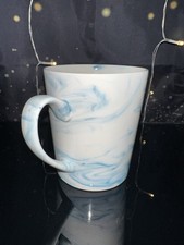 Studio Pottery Marbled Swirl Ceramic Coffee Mug, Blush and Cream, listing 6