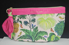 Estée Lauder Ruben Toledo Tropical Palm Print Make-up Bag with Scarf Pull, listing 6