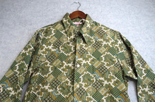 Vintage 1970s Levi's Panatela Tops Navy Western Snap Shirt with Contrast Stitching — listing 2
