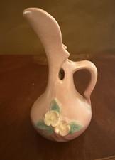 Roseville Mock Orange Yellow Footed Console Bowl / Planter, Pattern 957-8 — listing 6