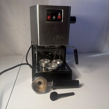 Gaggia Coffee Espresso Machine, White, Made in Italy
