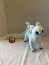 How to Train Your Dragon Light Fury White Dragon Plush — listing 3
