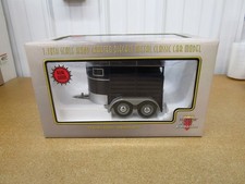 Handcrafted Wooden Semi Truck with Livestock/Cattle Trailer Model