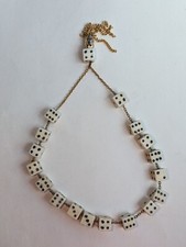 Yellow Dice Bead Worry Beads (Komboloi) with Gold Tassel — listing 4