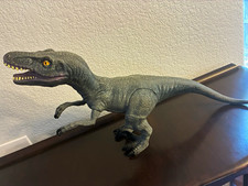 Vintage Tyrannosaurus Rex Dinosaur Toy Figure with Articulated Jaw Papo