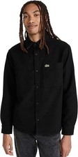 Lacoste Hooded Plaid Wool Flannel Overshirt / Shacket — listing 2