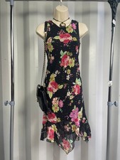 My Michelle Cream Floral Jacquard Short-Sleeve Dress, Juniors Size 11/12 — listing 2