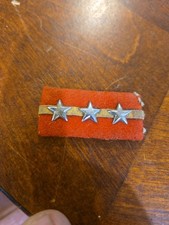 Lot of Imperial Japanese Army Brass Rank Stars and Cherry Blossom Uniform Buttons — listing 4