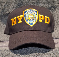 NYPD Official Logo Navy Blue Baseball Cap with Police Department Shield