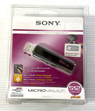 Sony Micro Vault 128MB Plus USB 2.0 Flash Drive with Virtual Expander (Sealed) — listing 2