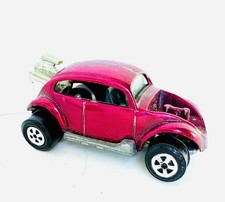 Topper Johnny Lightning Custom 'Bug Bomb' VW Beetle Diecast Car, Purple, circa 1970 — listing 5
