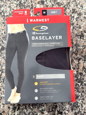 C9 Champion Heavyweight Stretch Baselayer Pant, Men's Size L, Gray — listing 5