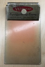 Vintage Large Metal Clipboard with Heavy Cast Iron Bulldog Clip — listing 3