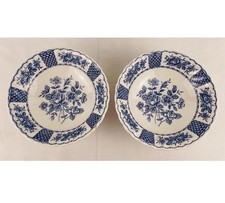 Myott 'Melody' Blue Transferware Ironstone Soup/Cereal Bowl — listing 6