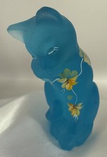 Frosted Satin Crystal Bird Figurine in Flight, 9 inches tall — listing 4