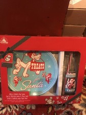 Disney Store Mickey & Minnie 'Milk and Cookies for Santa' Holiday Plate & Glass Set — listing 2