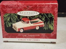Hallmark Keepsake Ornament 1957 Dodge Sweptside D100 All-American Trucks #5 — listing 5