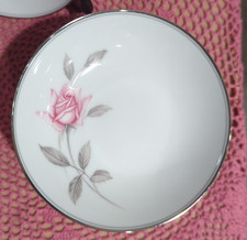 Noritake Rosemarie 6044 Fine China Soup/Salad Bowls Set of 6