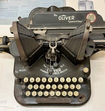 Antique Oliver Typewriter (Standard Visible Model, Downstrike Batwing Design) — listing 2