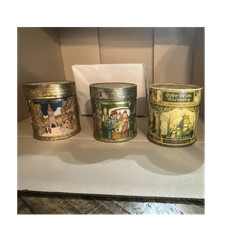 Vintage German Lebkuchen Tin, Nuremberg Gingerbread Cookie Canister with Historic Cityscape — listing 3