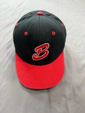 Champro HC4 Pennant Snapback Baseball Cap, Black with Winged Sock Team Logo, Size M-XL — listing 5