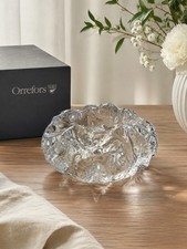Orrefors Sweden Faceted Crystal Votive / Tealight Candle Holder — listing 2