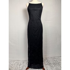 City Triangles Emerald Green Satin Prom Gown, Size 5, Beaded Lace Waistband with Side Slit and Pockets — listing 6
