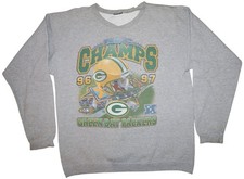 Vintage 1997 Green Bay Packers NFC Champions Starter T-Shirt — listing 3