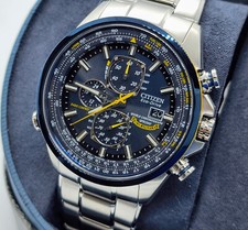 Citizen Eco-Drive Blue Angels World Chronograph A-T, Radio-Controlled Pilot Watch, listing 6