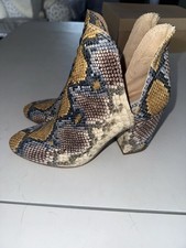 Steve Madden Multicolor Snakeskin Print Over-the-Knee Stiletto Boots — listing 4