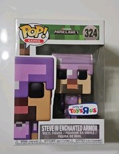Funko POP! Games Minecraft Steve in Enchanted Armor #324 (Toys R Us Exclusive, 3.75") — listing 2