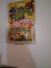 Vintage Hot Wheels Blackwall Blue Pickup Truck with Orange Tampo Made in Hong Kong — listing 2