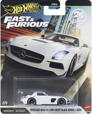 Vintage Red Diecast Mercedes-Benz S-Class Coupe Toy Car with '55' Racing Graphics — listing 4