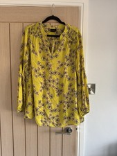 Live Unlimited London Black Textured Check Short Sleeve Blouse, Size 12 — listing 6