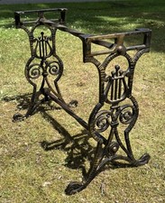 Antique Victorian Adjustable Piano Stool with Glass Ball & Claw Feet and Floral Needlepoint Seat — listing 2