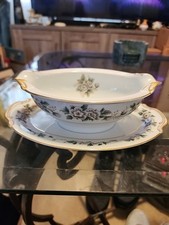 Noritake Laurette Gravy Boat with Attached Underplate — listing 6