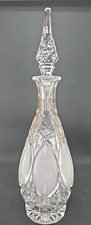 Princess House Lead Crystal Cut Glass Decanter (No Stopper)