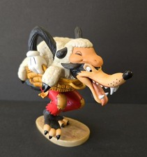 Vintage 1930s Walt Disney Three Little Pigs "Who's Afraid of the Big Bad Wolf" Book-Shaped Tin Still/Register Bank with Key and Original Box — listing 6