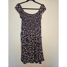 Torrid Floral Smocked Tiered Midi Dress Size 2 (Plus Size 18/20) — listing 4