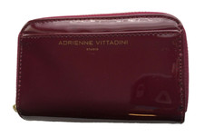 Adrienne Vittadini Embossed Logo Zip-Around Wristlet Wallet in Blush/Tan — listing 6