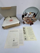 Bing & Grøndahl "Hjemme er bedst" Collector Plate by Kurt Ard, Plate No. 8.407 G — listing 5