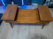 Vintage Maple Two-Tier Step End Table Mid-Century Colonial Style — listing 4