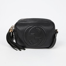 Gucci Soho Disco Bag in Pink Microguccissima Leather with Bamboo Tassel — listing 5